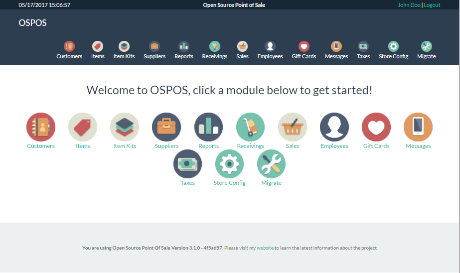 Open Source Point of Sale System - Web Based