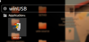 WinUSB on Ubuntu 14.04
